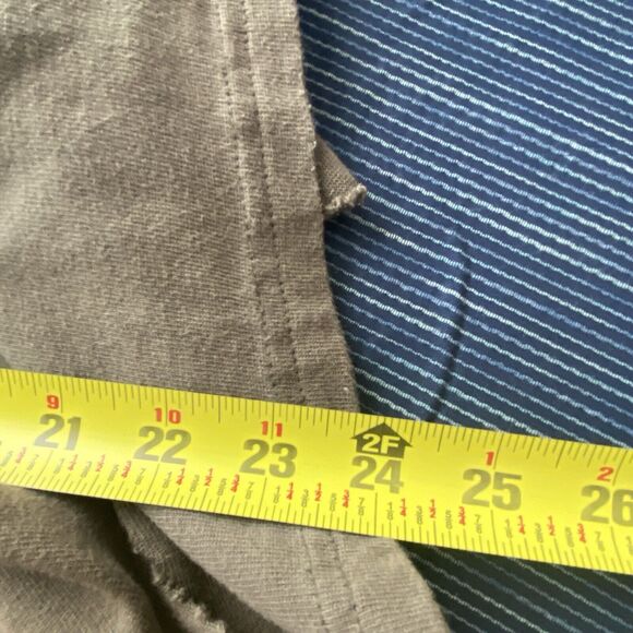 Blank NYC Jacket Womens L Green Faux Leather Drape Moto Boho Street Style - Picture 9 of 10